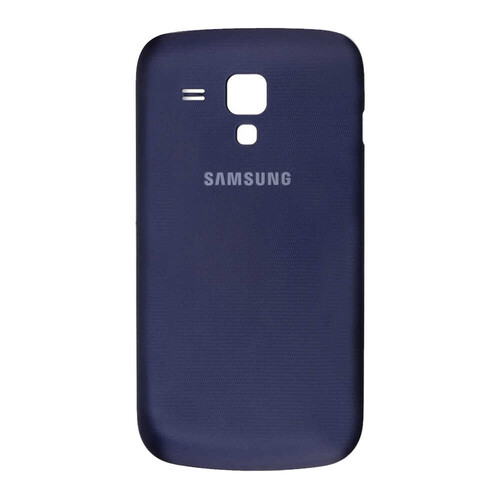 Samsung Galaxy S7580 S7582 Arka Kapak Mavi - Thumbnail