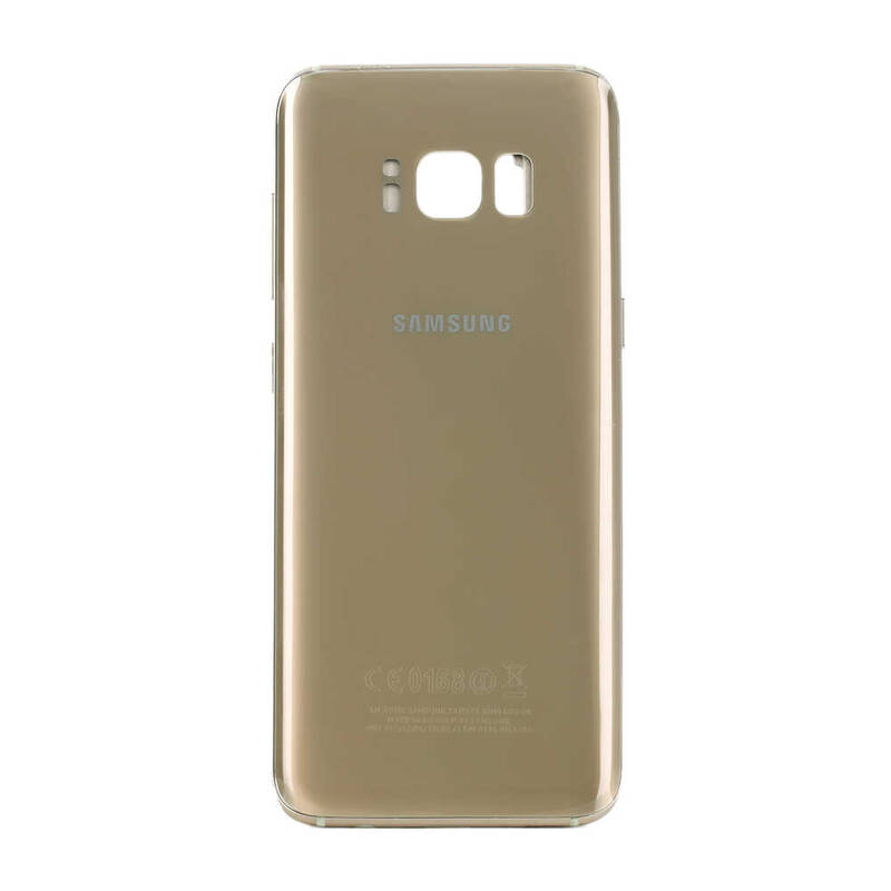 Samsung Galaxy S8 G950 Kasa Kapak Gold Çıtalı