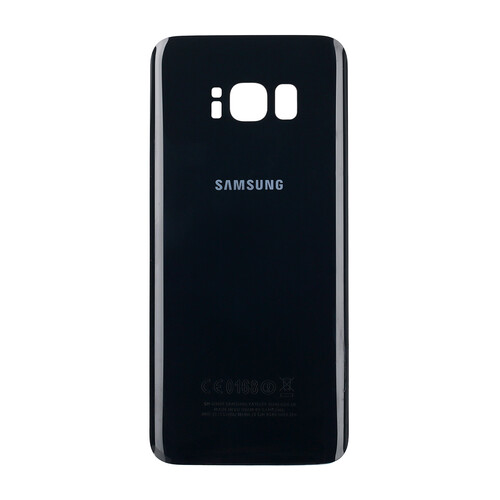 Samsung Galaxy S8 G950 Kasa Kapak Siyah Çıtalı - Thumbnail