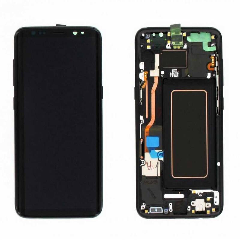 Samsung Galaxy S8 G950 Lcd Ekran Dokunmatik Siyah Servis GH97-20473A