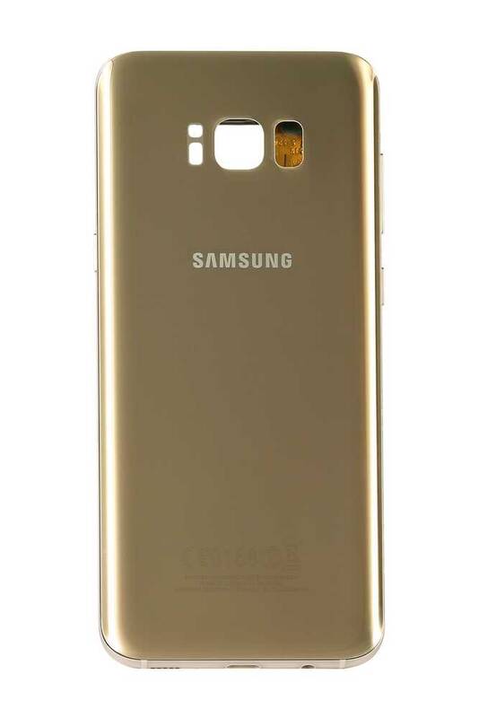 Samsung Galaxy S8 Plus G955 Kasa Kapak Gold Çıtalı