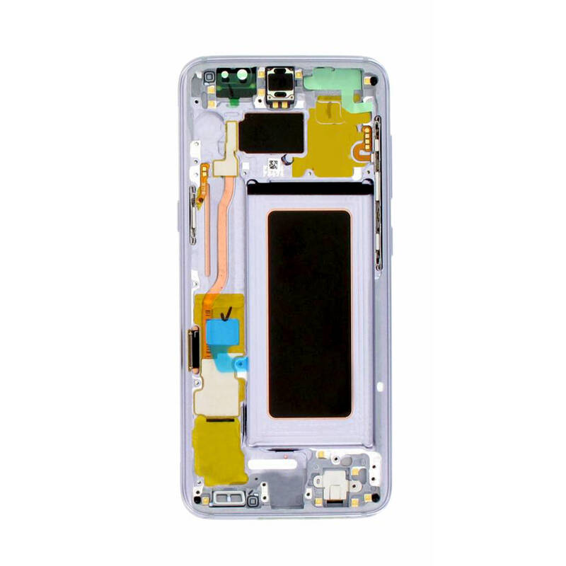 Samsung Galaxy S8 Plus G955 Lcd Ekran Dokunmatik Gümüş Servis GH97-20564B