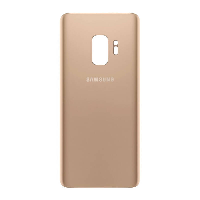 Samsung Galaxy S9 Plus G965 Kasa Kapak Gold Çıtalı