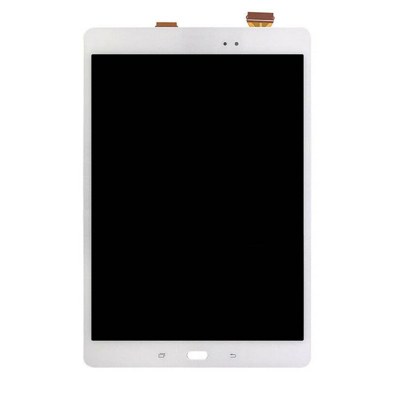 Samsung Galaxy Tab A P550 Lcd Ekran Dokunmatik Beyaz