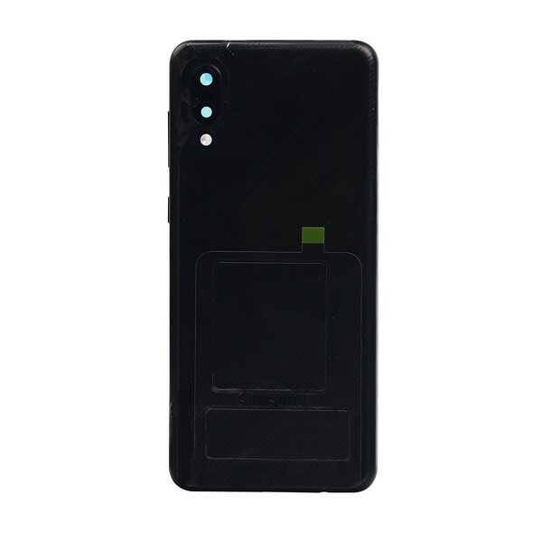 Samsung Uyumlu Galaxy A02 A022 Kasa Kapak Siyah Çıtasız