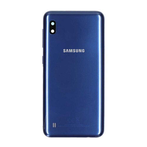 Samsung Uyumlu Galaxy A10 A105 Arka Kapak Mavi - Thumbnail