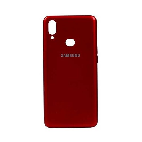 Samsung Uyumlu Galaxy A10s A107 Kasa Kapak Kırmızı Çıtasız - Thumbnail