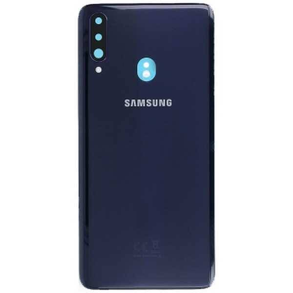 Samsung Uyumlu Galaxy A20s A207 Arka Kapak Lacivert