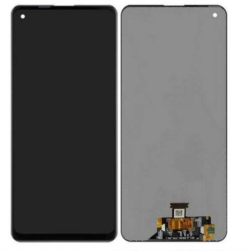 Samsung Uyumlu Galaxy A21s A217 Lcd Ekran Siyah Hk Servis Çıtasız - Thumbnail