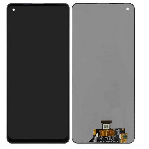 Samsung Uyumlu Galaxy A21s A217 Lcd Ekran Siyah Hk Servis Çıtasız - Thumbnail