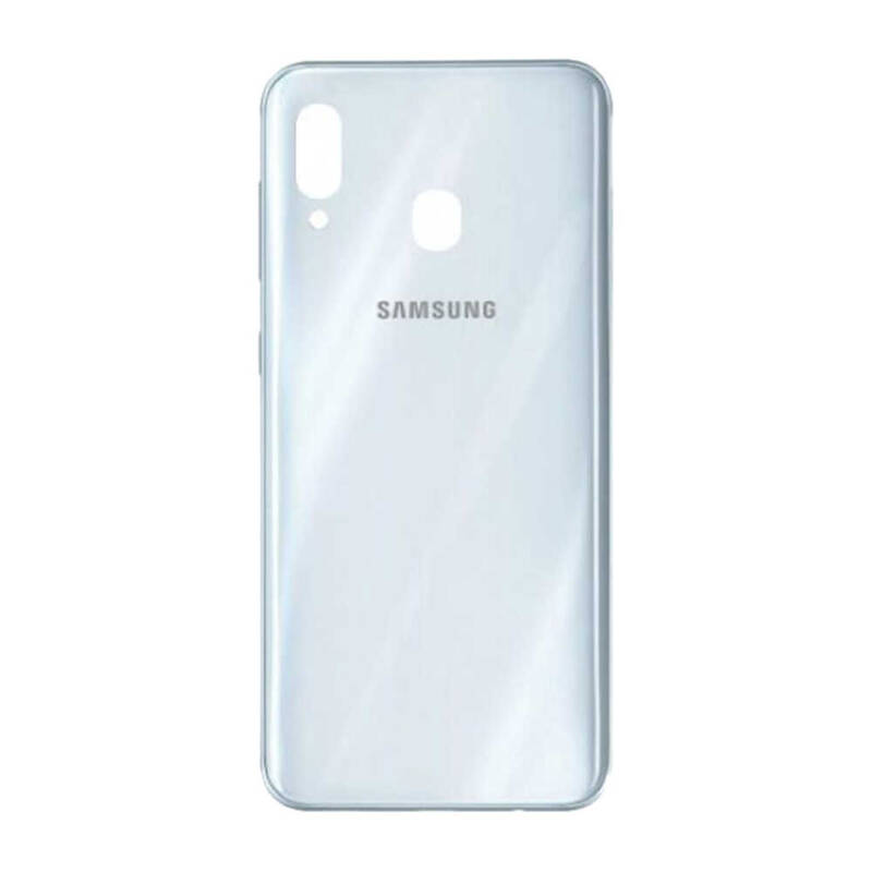 Samsung Uyumlu Galaxy A30 A305 Arka Kapak Beyaz