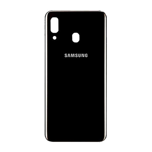 Samsung Uyumlu Galaxy A30 A305 Arka Kapak Siyah - Thumbnail