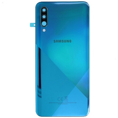 Samsung Uyumlu Galaxy A30s A307 Arka Kapak Mavi - Thumbnail