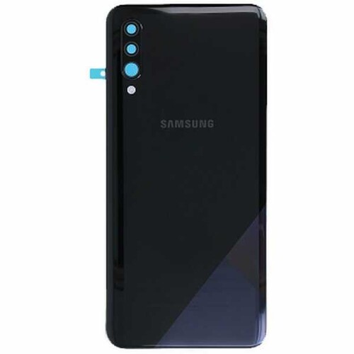 Samsung Uyumlu Galaxy A30s A307 Arka Kapak Siyah - Thumbnail
