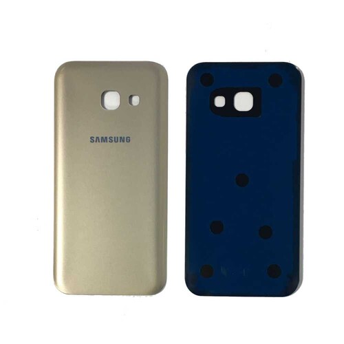Samsung Uyumlu Galaxy A320 Arka Kapak Gold - Thumbnail