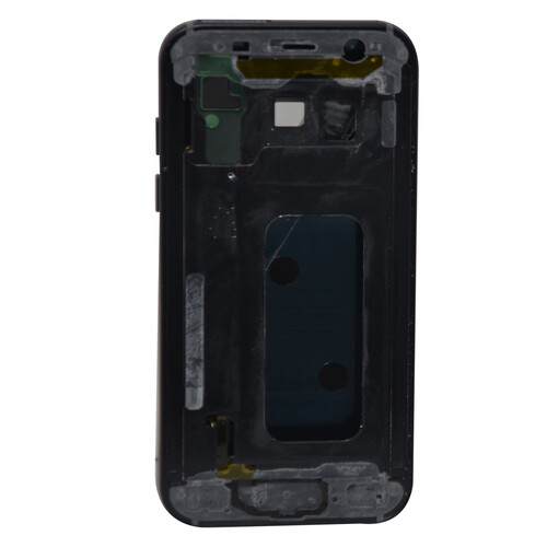 Samsung Uyumlu Galaxy A320 Kasa Kapak Siyah Çıtasız - Thumbnail