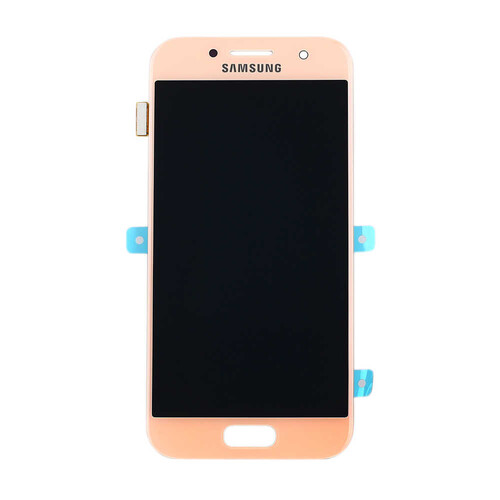 Samsung Uyumlu Galaxy A320 Lcd Ekran Rose Servis GH97-19753D - Thumbnail