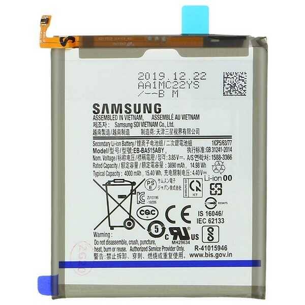 Samsung Uyumlu Galaxy A51 A515 Batarya Eb-ba515aby