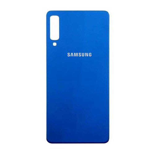 Samsung Uyumlu Galaxy A7 2018 A750 Arka Kapak Mavi - Thumbnail