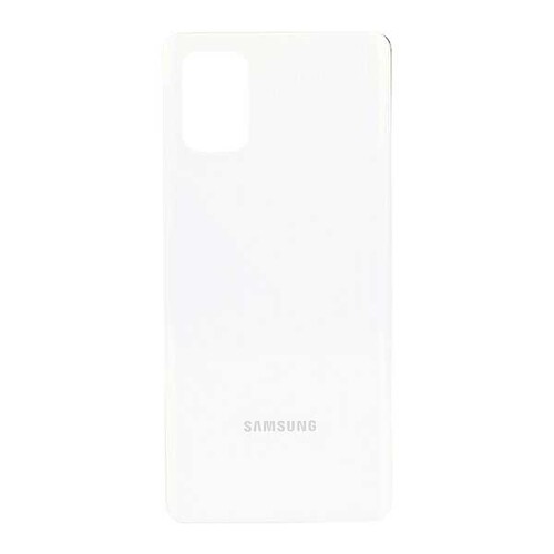 Samsung Uyumlu Galaxy A71 A715 Arka Kapak Beyaz - Thumbnail