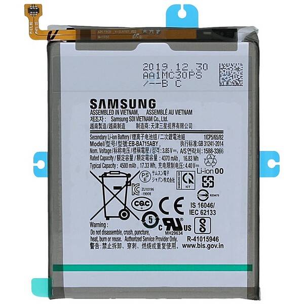 Samsung Uyumlu Galaxy A71 A715 Batarya Eb-ba715aby