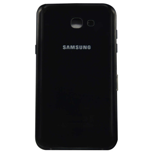 Samsung Uyumlu Galaxy A720 Arka Kapak Siyah - Thumbnail