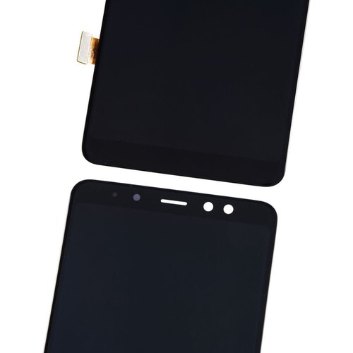 Samsung Uyumlu Galaxy A8 2018 A530 Lcd Ekran Siyah Servis GH97-21529A - Thumbnail