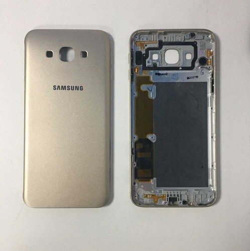 Samsung Uyumlu Galaxy A8 A800 Kasa Gold Çıtasız - Thumbnail