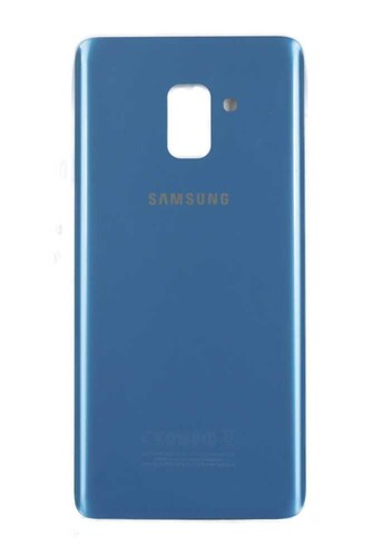 Samsung Uyumlu Galaxy A8 Plus 2018 A730 Arka Kapak Mavi - Thumbnail