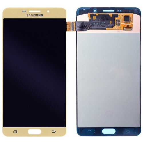 Samsung Uyumlu Galaxy A9 A9000 Lcd Ekran Gold Servis GH97-18367C - Thumbnail
