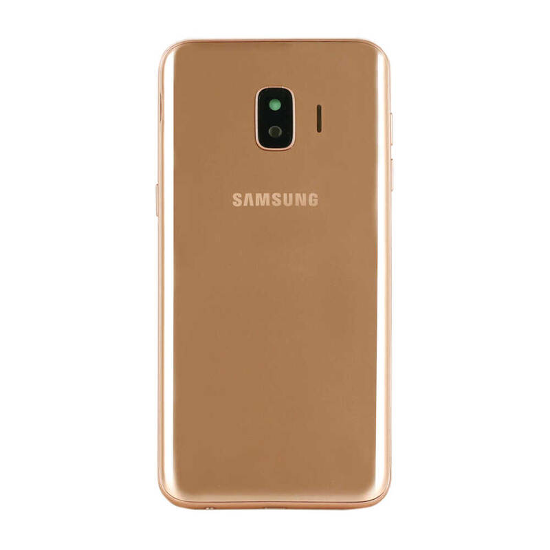 Samsung Uyumlu Galaxy J2 Core J260 Kasa Kapak Gold Çıtalı