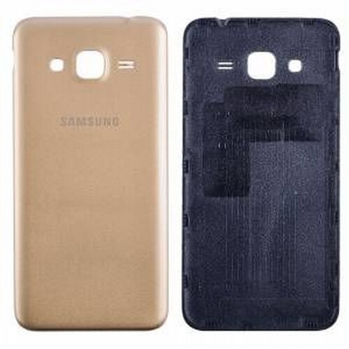 Samsung Uyumlu Galaxy J3 J320 Arka Kapak Gold - Thumbnail