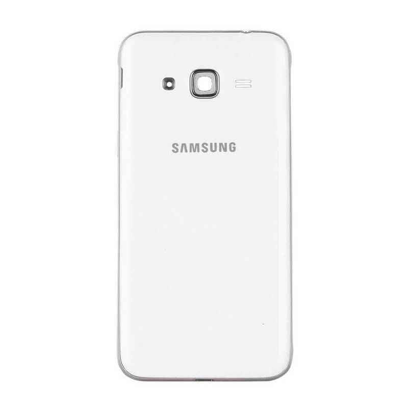 Samsung Uyumlu Galaxy J3 J320 Kasa Kapak Beyaz Duos Çıtasız