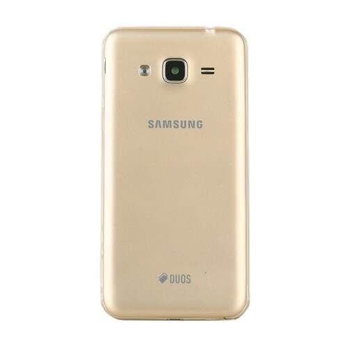 Samsung Uyumlu Galaxy J3 J320 Kasa Kapak Gold Duos Çıtasız - Thumbnail
