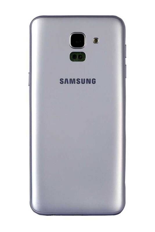 Samsung Uyumlu Galaxy J6 J600 Kasa Kapak Gri Çıtalı