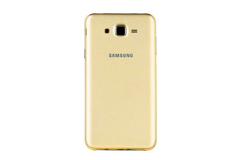 Samsung Uyumlu Galaxy J7 Core J701 Kasa Kapak Gold Çıtasız
