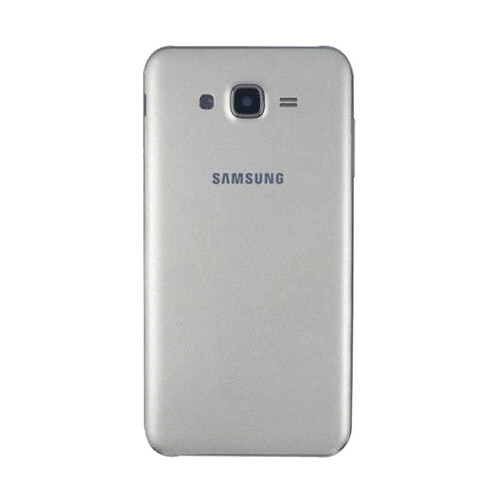 Samsung Uyumlu Galaxy J7 Core J701 Kasa Kapak Gümüş Çıtasız - Thumbnail