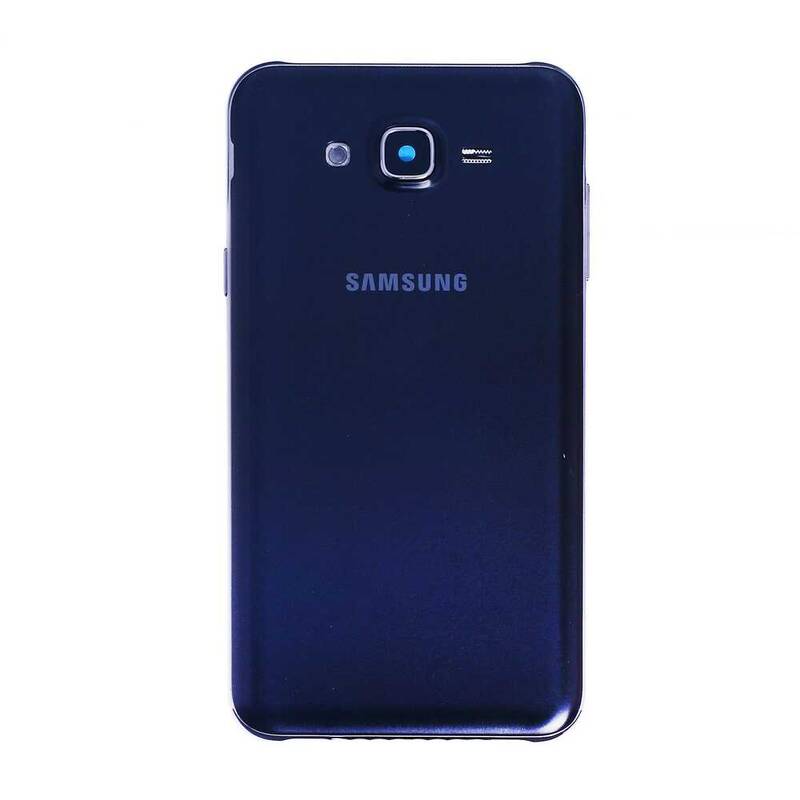 Samsung Uyumlu Galaxy J7 J700 Kasa Kapak Siyah Duos Çıtasız