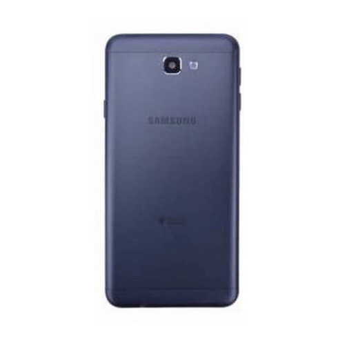 Samsung Uyumlu Galaxy J7 Prime G610 Kasa Kapak Siyah Çıtalı - Thumbnail