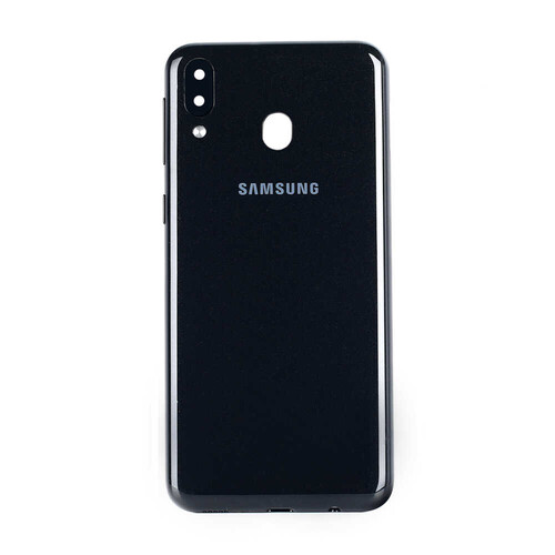 Samsung Uyumlu Galaxy M20 M205 Arka Kapak Siyah - Thumbnail