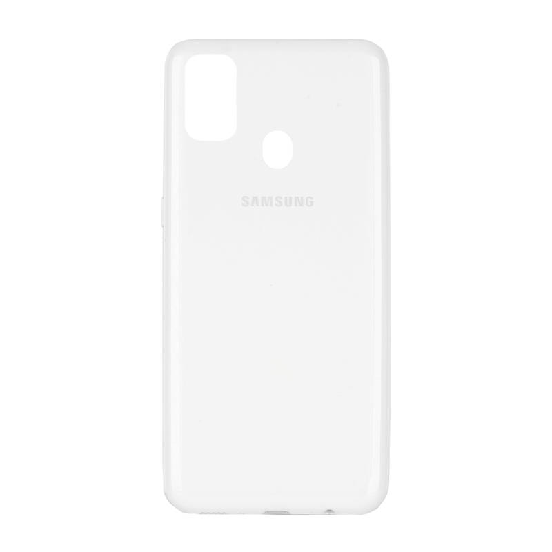 Samsung Uyumlu Galaxy M30s M307 Arka Kapak Beyaz