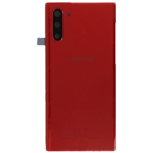 Samsung Uyumlu Galaxy Note 10 N970 Arka Kapak Kırmızı - Thumbnail