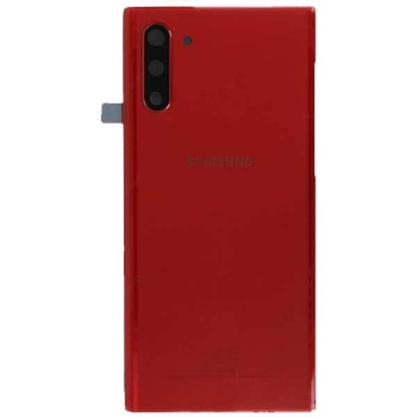 Samsung Uyumlu Galaxy Note 10 N970 Arka Kapak Kırmızı