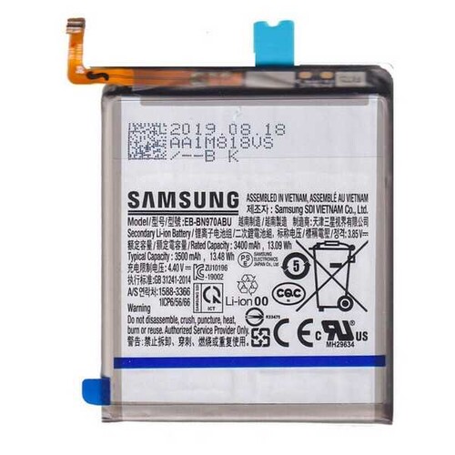 Samsung Uyumlu Galaxy Note 10 N970 Batarya Eb-bn970abu - Thumbnail