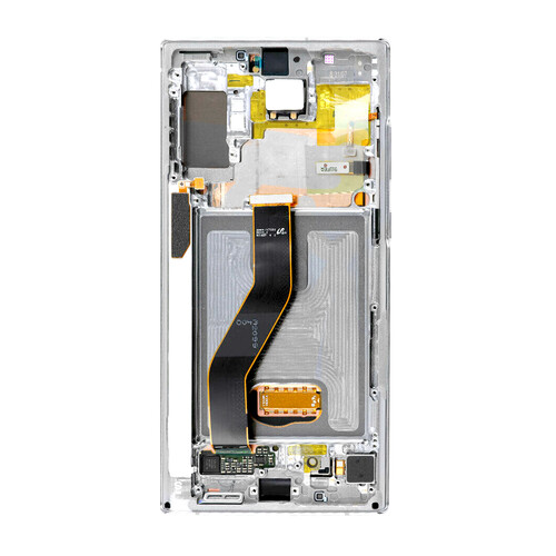 Samsung Uyumlu Galaxy Note 10 N970 Lcd Ekran Beyaz Servis Gh82-20818b - Thumbnail