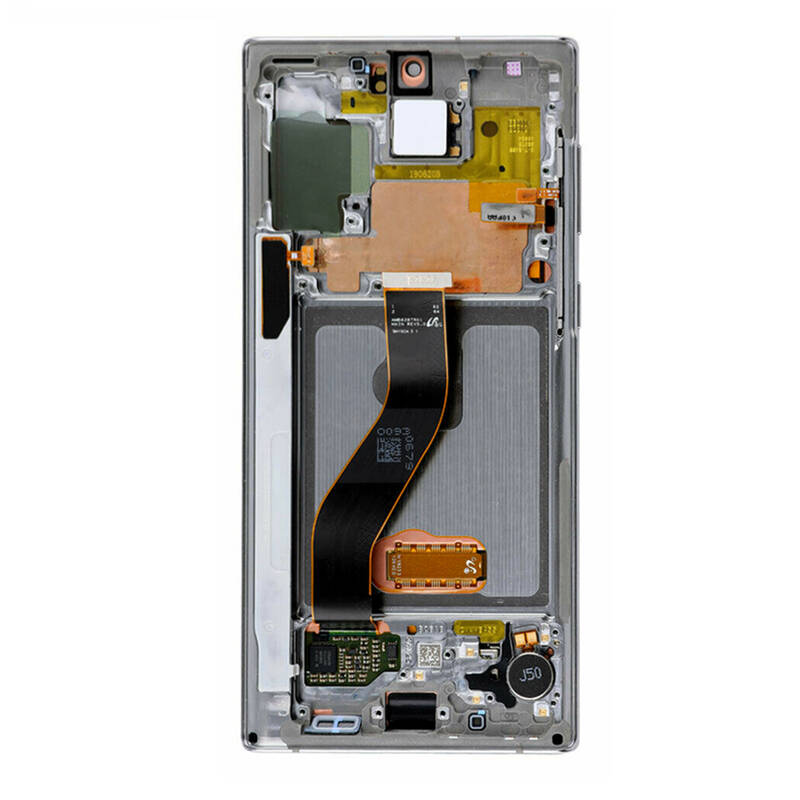 Samsung Uyumlu Galaxy Note 10 N970 Lcd Ekran Silver Servis Gh82-20818c