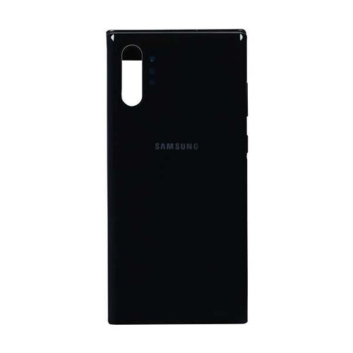 Samsung Uyumlu Galaxy Note 10 Plus N975 Kasa Kapak Siyah Çıtalı - Thumbnail
