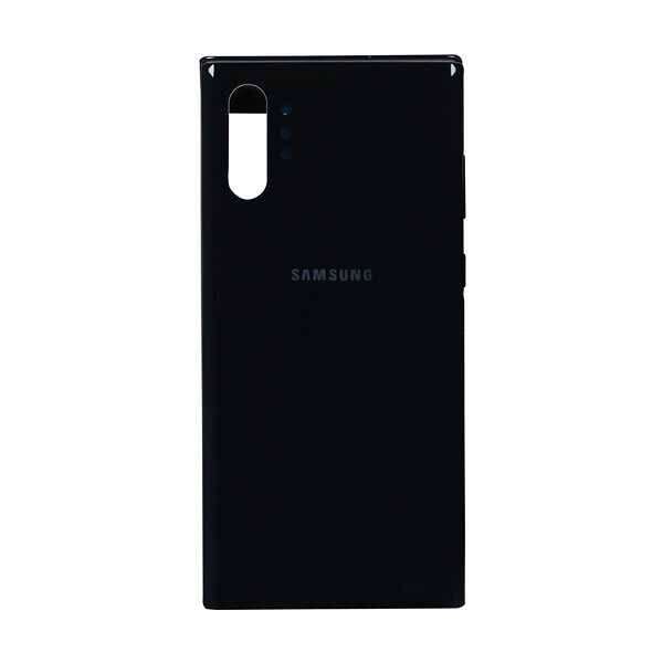 Samsung Uyumlu Galaxy Note 10 Plus N975 Kasa Kapak Siyah Çıtalı
