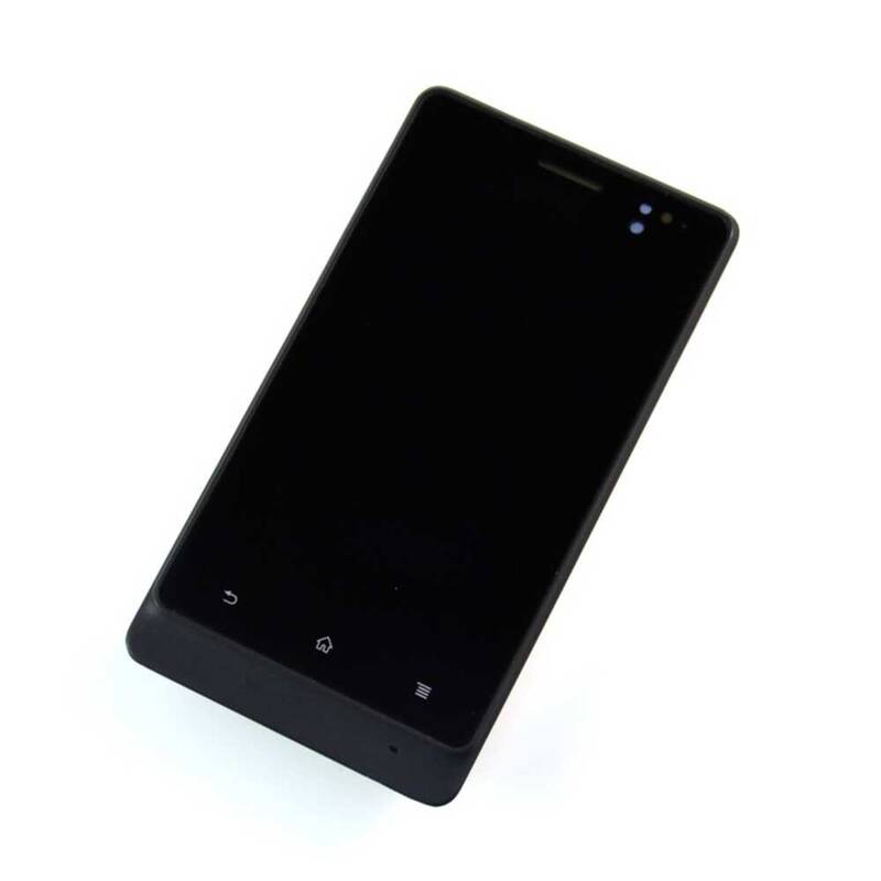 Sony Xperia Active St17i Lcd Ekran Dokunmatik Siyah Çıtasız