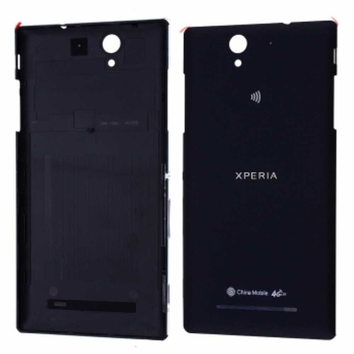 Sony Xperia C3 Arka Kapak Siyah - Thumbnail
